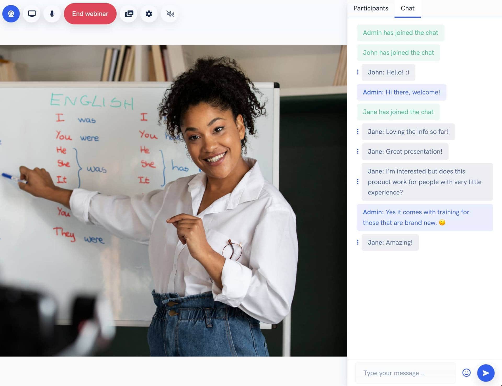 MasterWebinar Live webinar